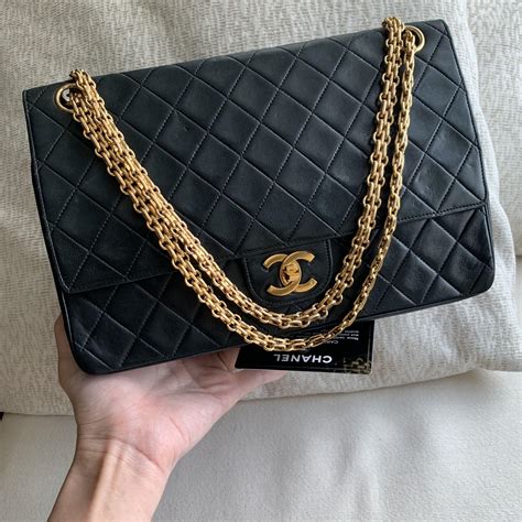 best classic chanel bag|authentic Chanel classic flap bag.